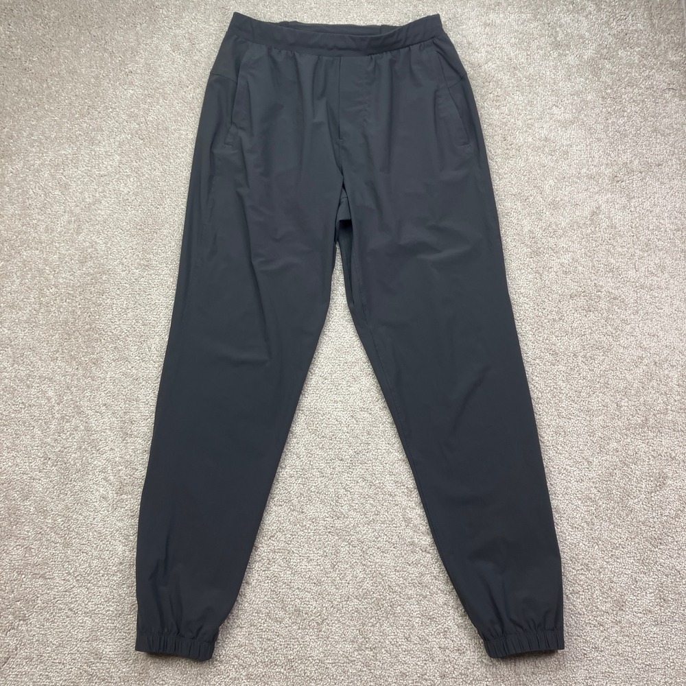Lululemon Mens M Surge Jogger Gray Tapered Ankle Zip Athletic Pants LM5956S READ - Picture 2 of 11